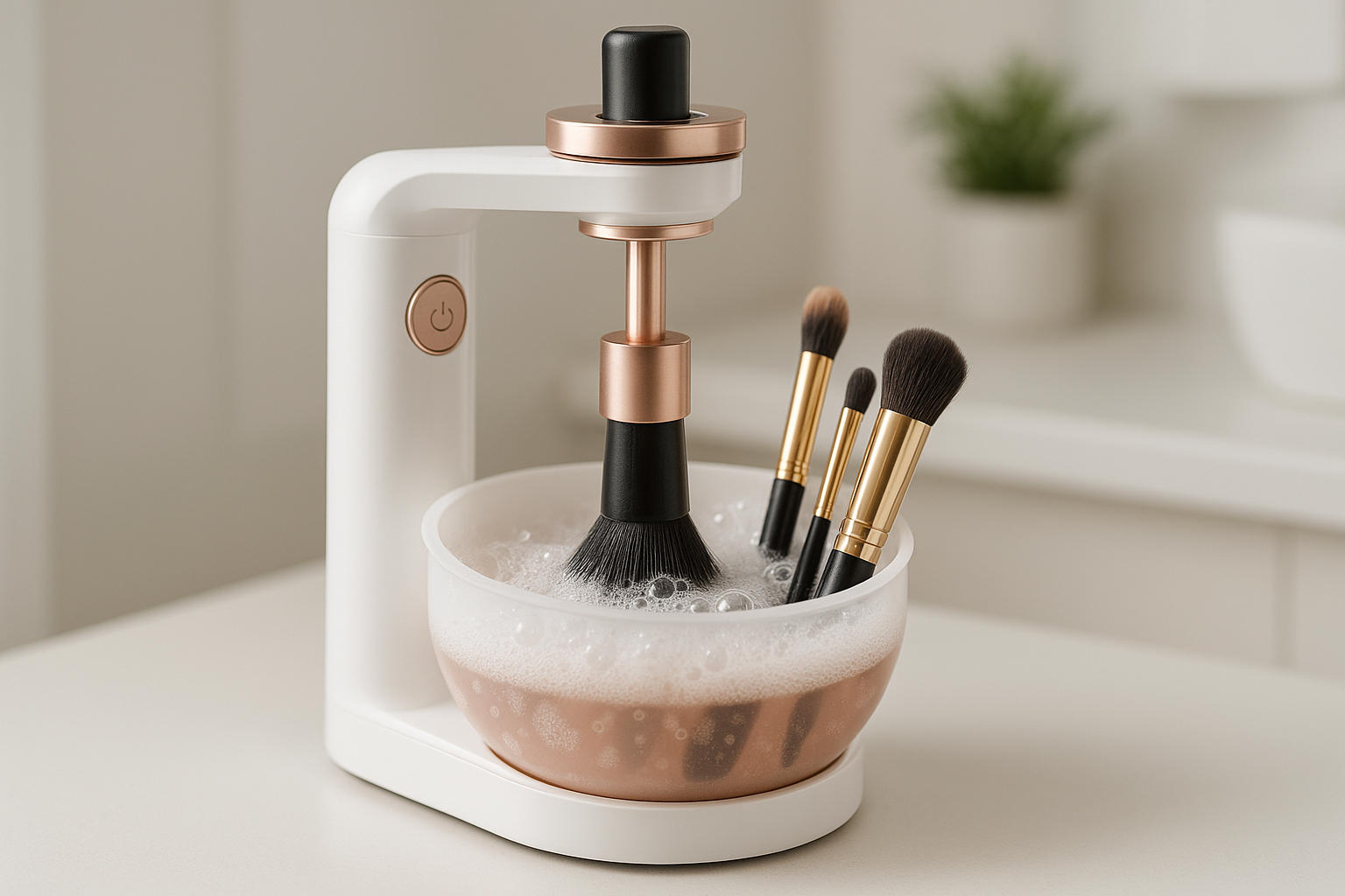 electric makeup brush cleaner